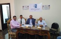 السفير عبد الولي الشميري في مؤسسة اليمن لرعاية مرضى السرطان والاعمال الخيرية بالقاهرة