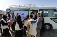 بالشراكة مع مؤسسة صلة للتنمية دفعة الأمل الثانية تصل الى مقر مؤسسة اليمن لرعاية مرضى السرطان بالقاهرة