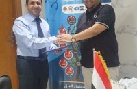 توقيع بروتوكول تعاون بين مؤسسة اليمن لرعاية مرضى السرطان والاعمال الخيرية وبين معامل البرق بالقاهرة