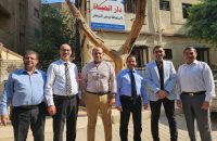 Yemen Foundation for Cancer Care receives the Medical Sales Manager at Elaraby Hospital in Cairo.