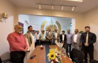 رئيس المؤسسة يستقبل سفير الجمهورية اليمنية لدى سلطنة عمان الدكتور خالد بن شطيف