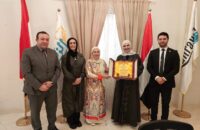 وفد من مؤسسة اليمن لرعاية مرضى السرطان يزور مؤسسة الزهراوان لبحث التعاون الإنساني