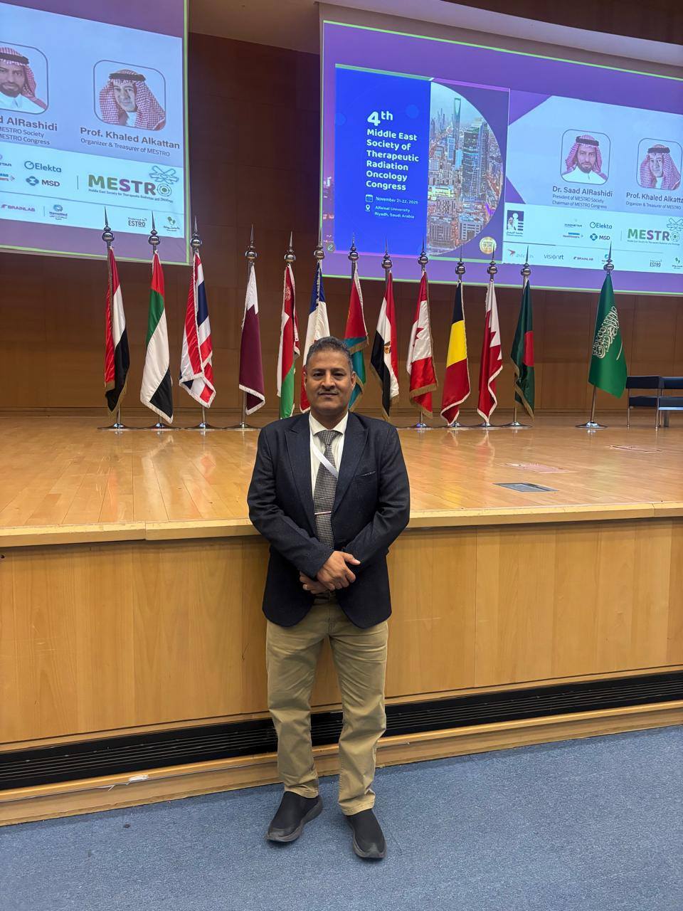 Read more about the article مؤسسة اليمن لرعاية مرضى السرطان تشارك في مؤتمر MESTRO الرابع بالرياض.