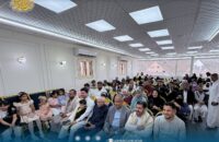 الحاج عبدالواسع هائل سعيد وإدارة مؤسسة اليمن لرعاية مرضى السرطان يشاركون نزلاء دار الحياة فرحة عيد الأضحى